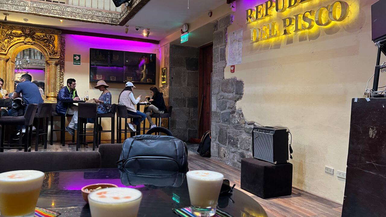 Maracuya sour Best Pisco sours in Peru at this Cusco Restaurants