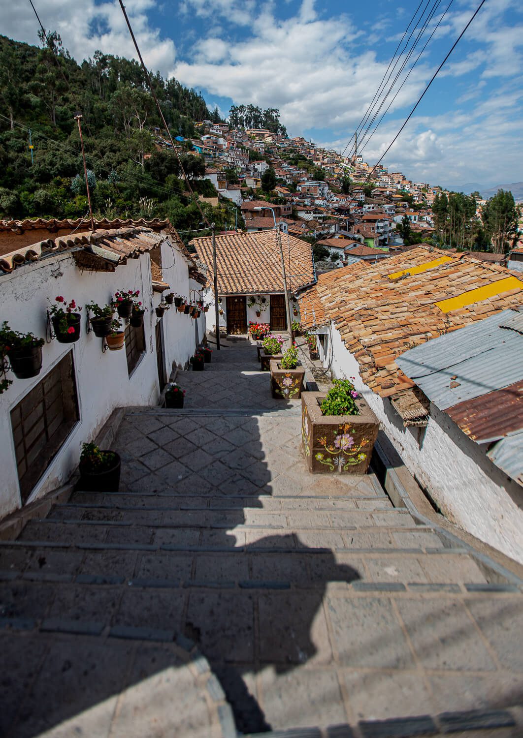 The San Blas in Cusco, Peru