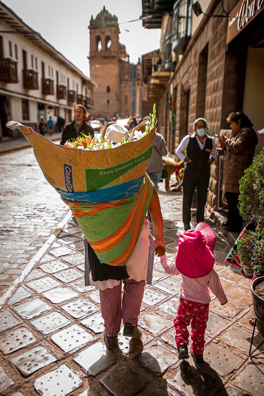 Walking around Cusco, Peru