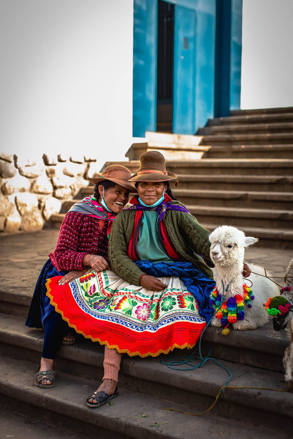 Traditional women in Cusco Traditional women in Cusco