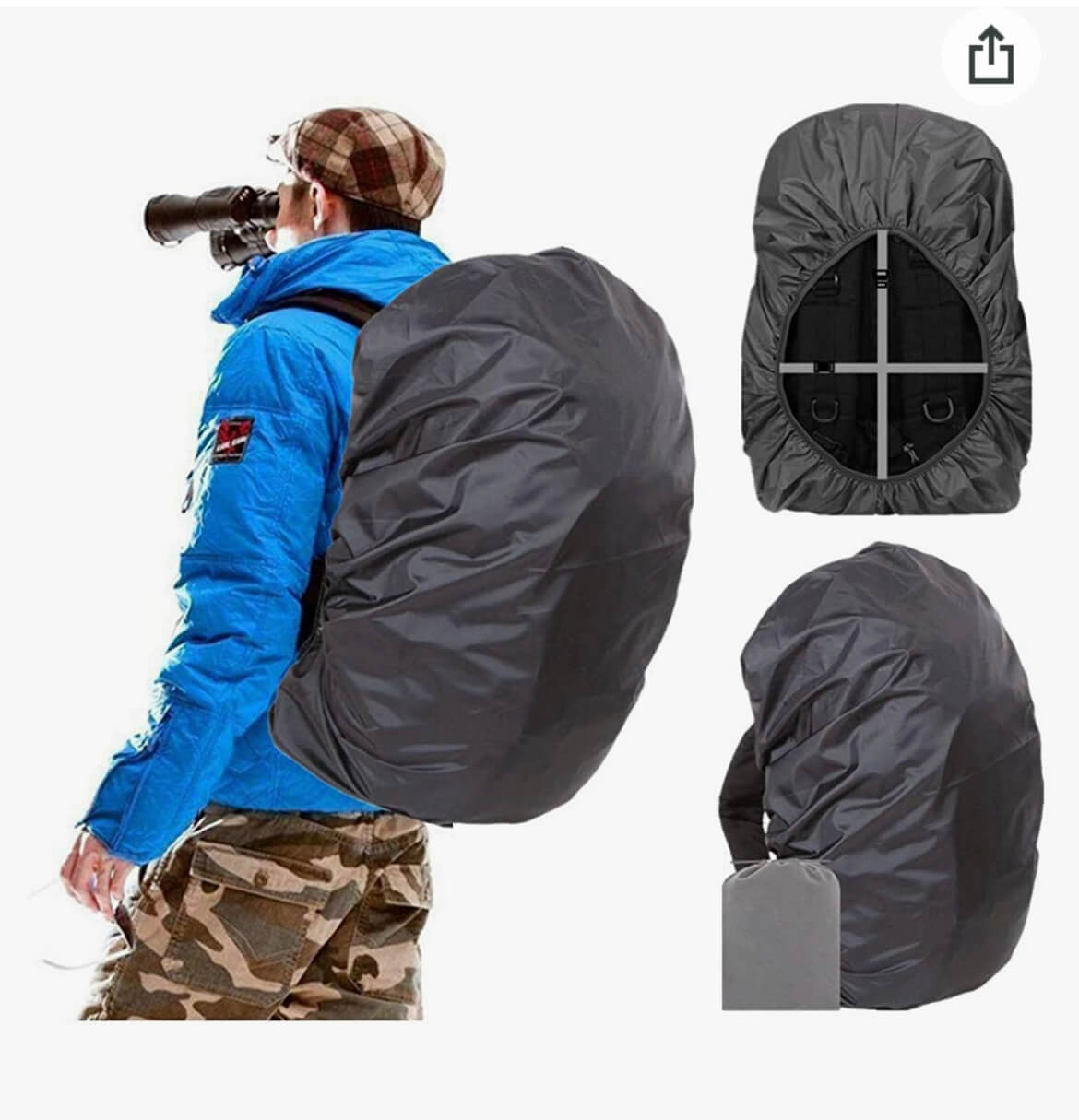 Rainfly for your hiking pack