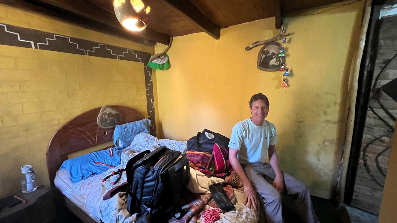 Staying in the Salkantay Hostel 