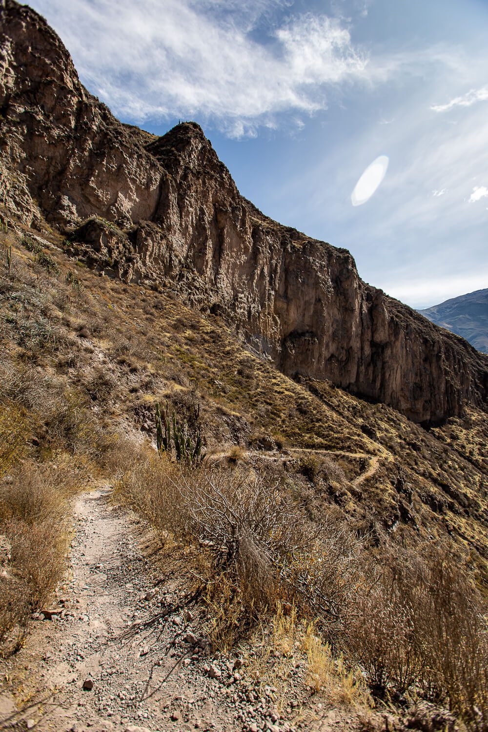 Hiking Colca Canyon Colca Canyon trail
