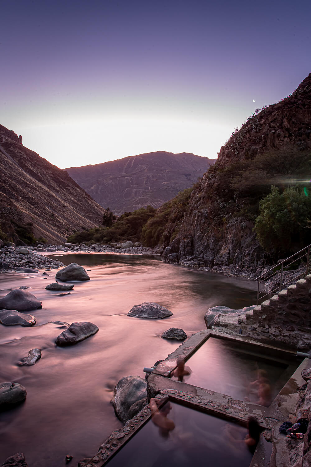 Colca Canyon hot springs 