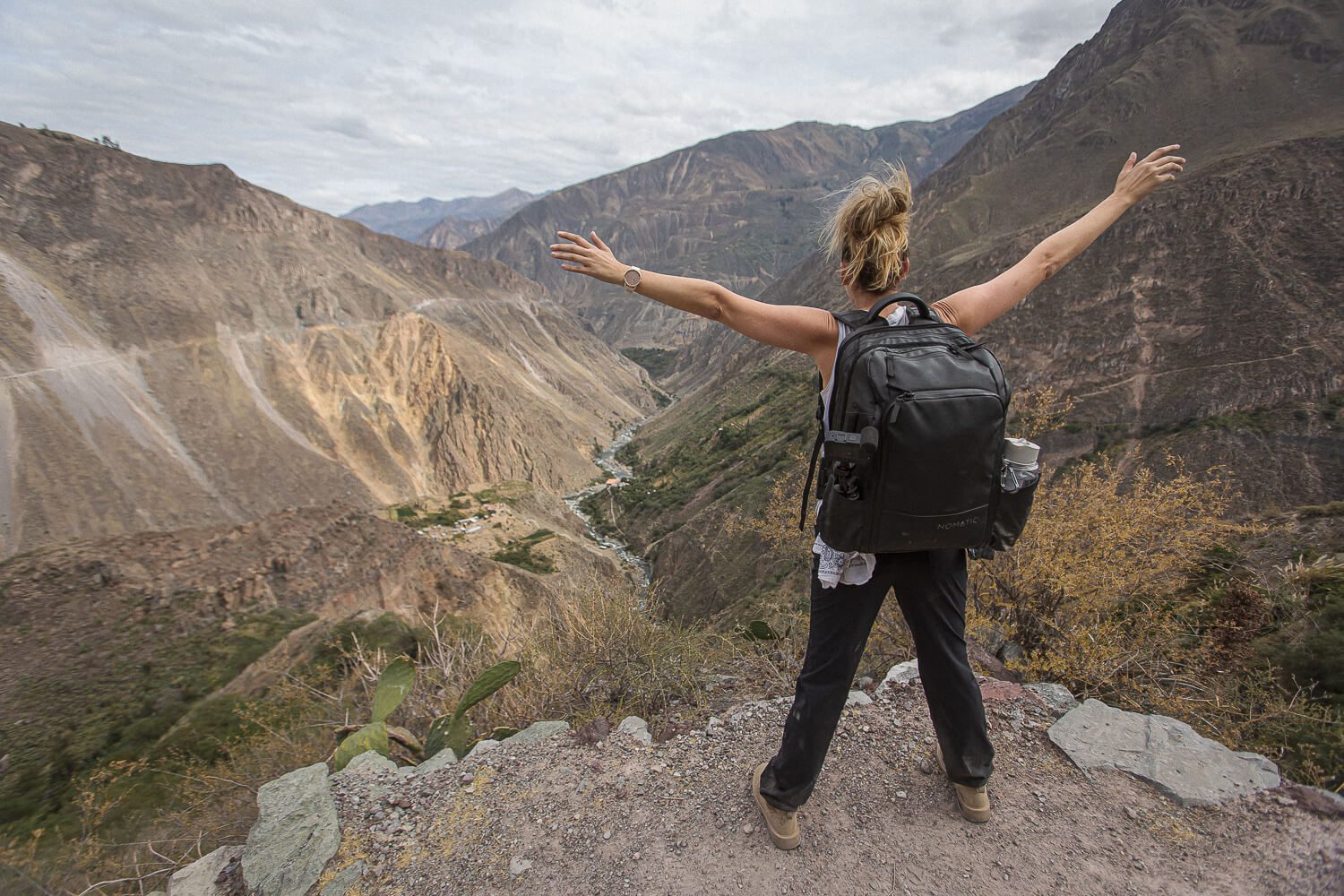 Colca Canyon viewpoint The viewpoint in Colca Canyon