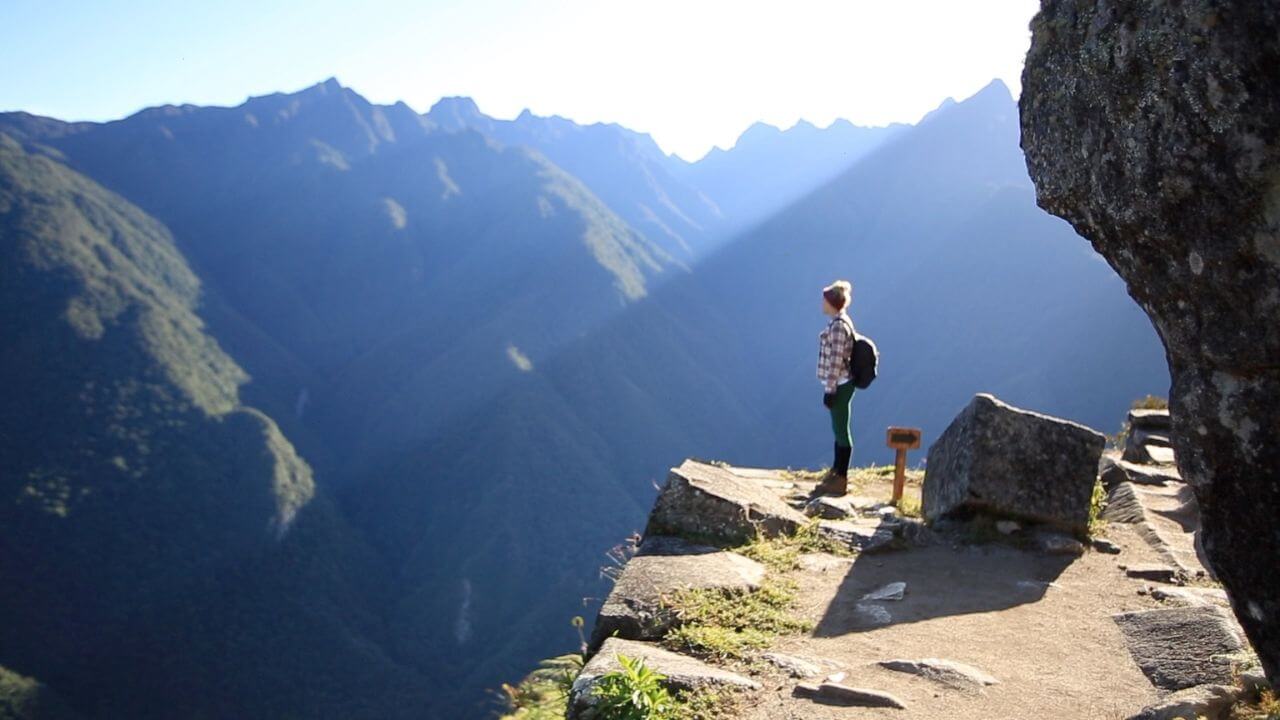 I'm Jess Traveling on Huayna Picchu Hiking Huayna Picchu in Peru