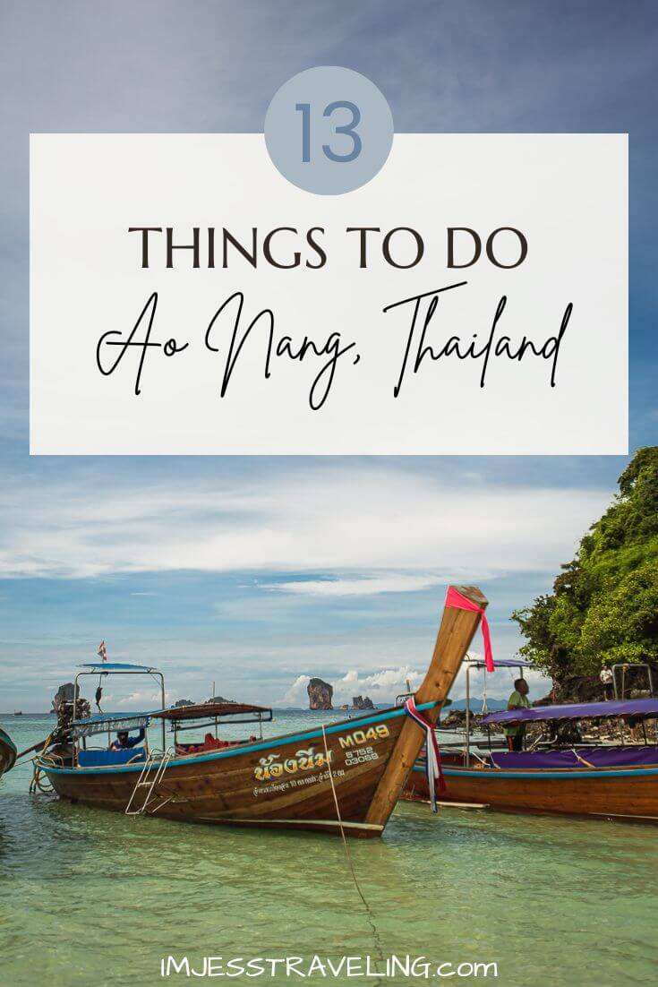 13 Things to do in Ao Nang, Thailand