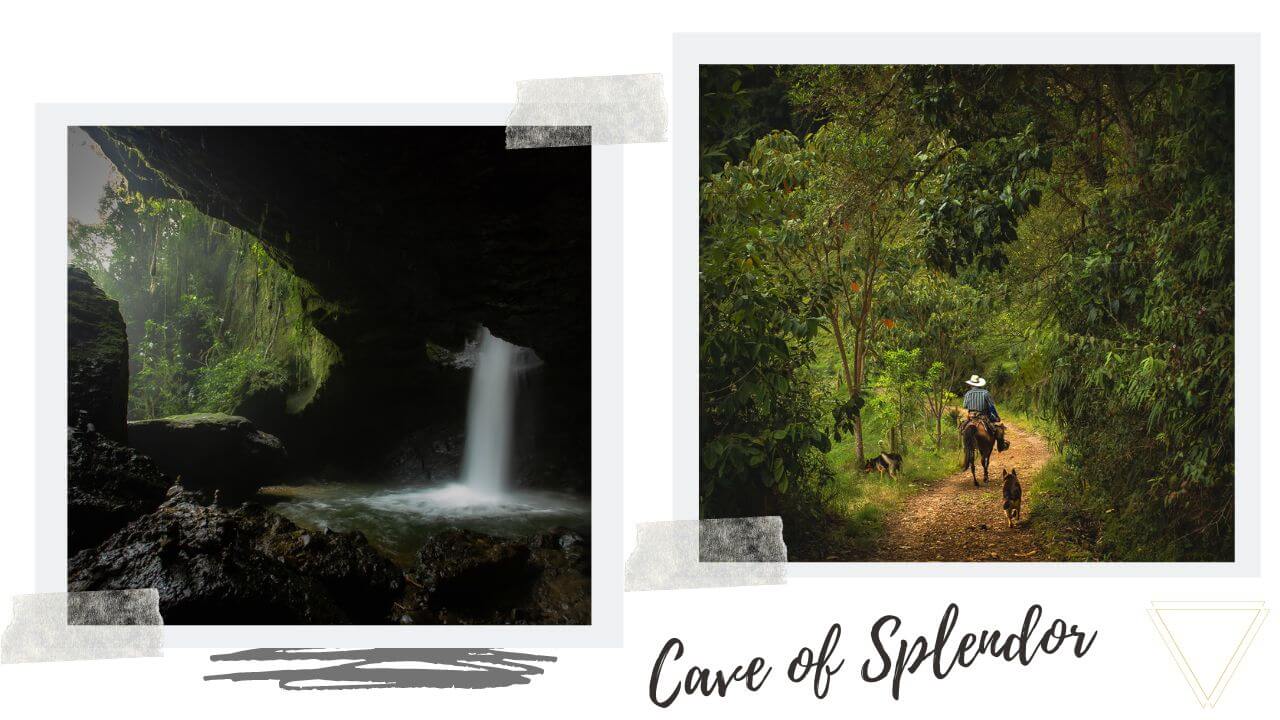 Cave of Splendor Cave of Splendor a beautiful Colombia waterfall