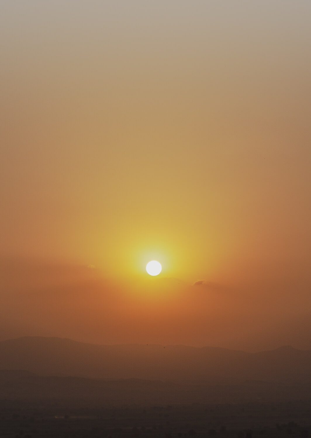 Sunset in Pamukkale