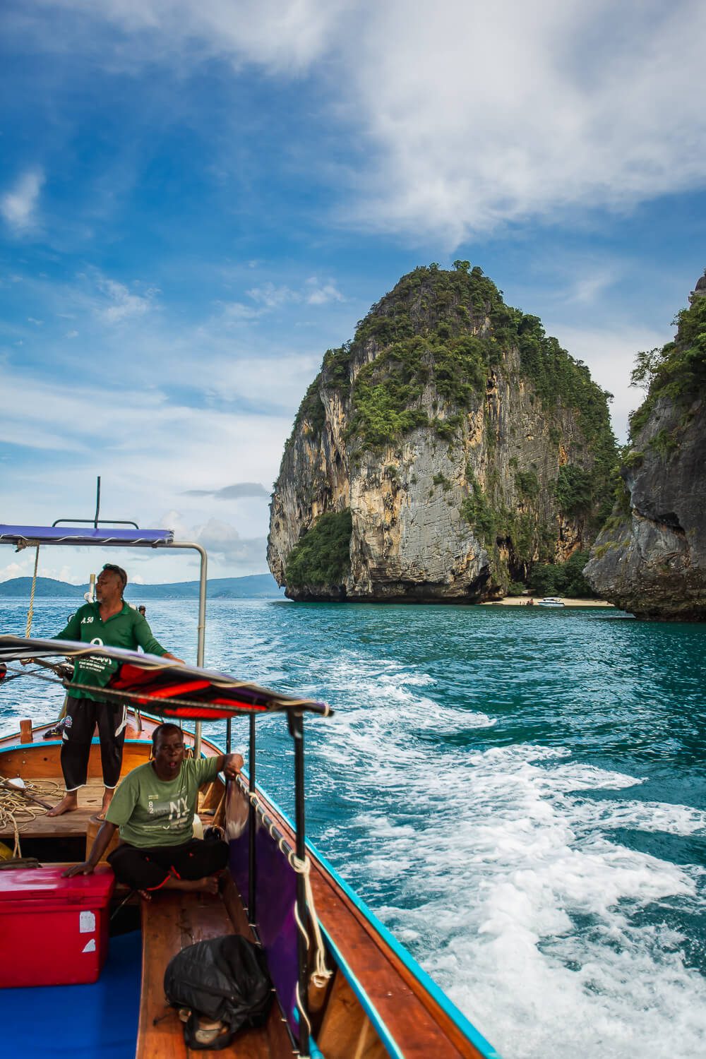 Longtail boat tours in Thailand 