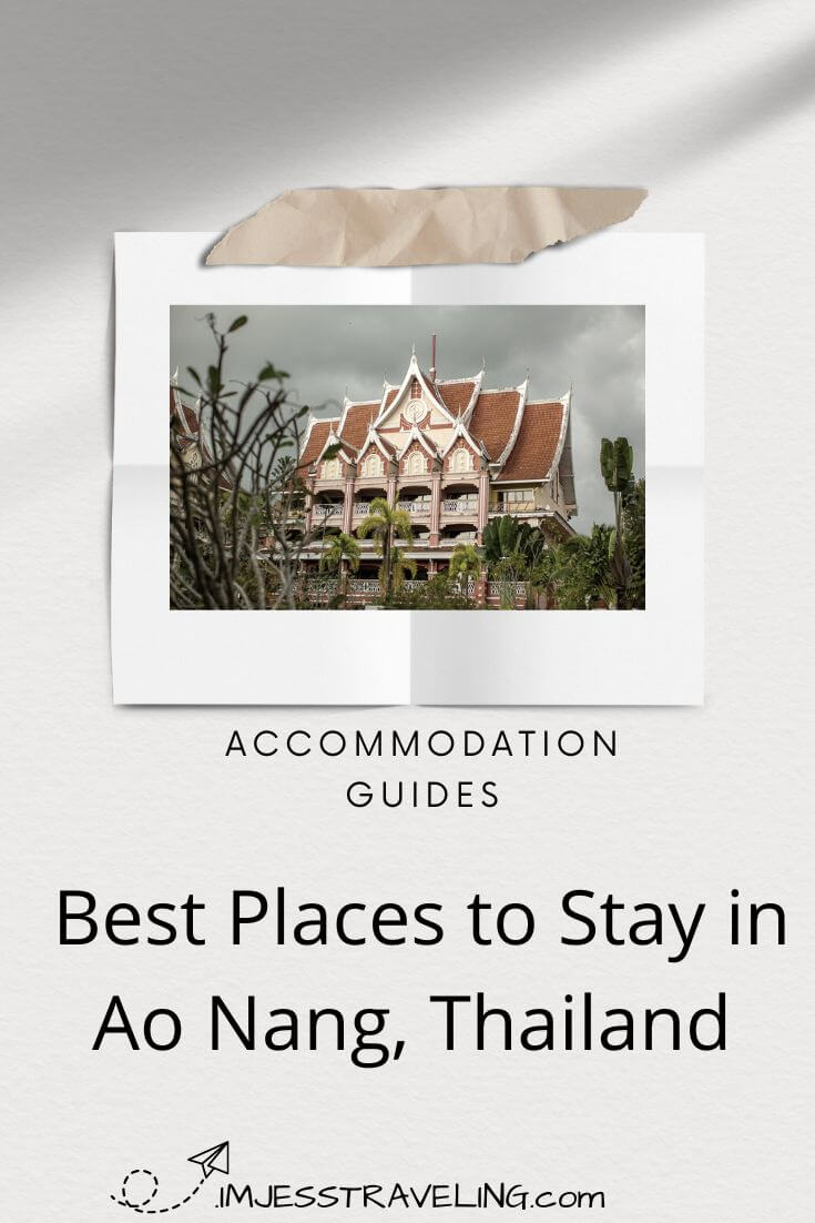 Where to stay in Ao Nang Best places to stay in Ao Nang on every budget