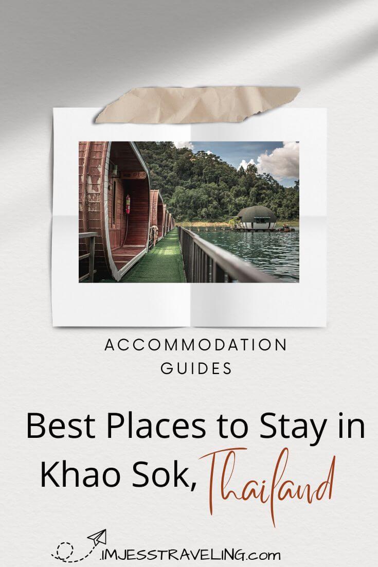 Where to Stay in Khao Sok Thailand Best places to stay in Khao Sok NP Thailand