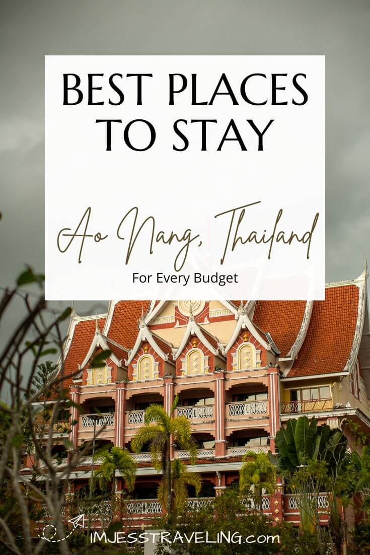 Where to stay in Ao Nang Thailand Ao Nang accommodations