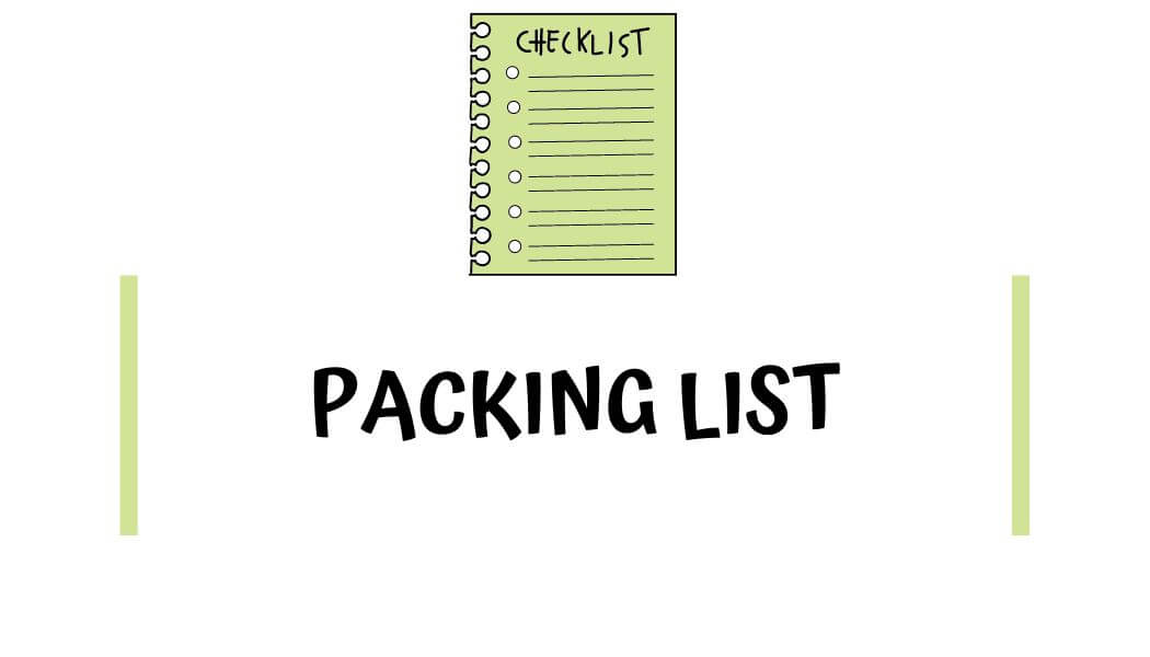 Maui Packing List Packing List for Maui