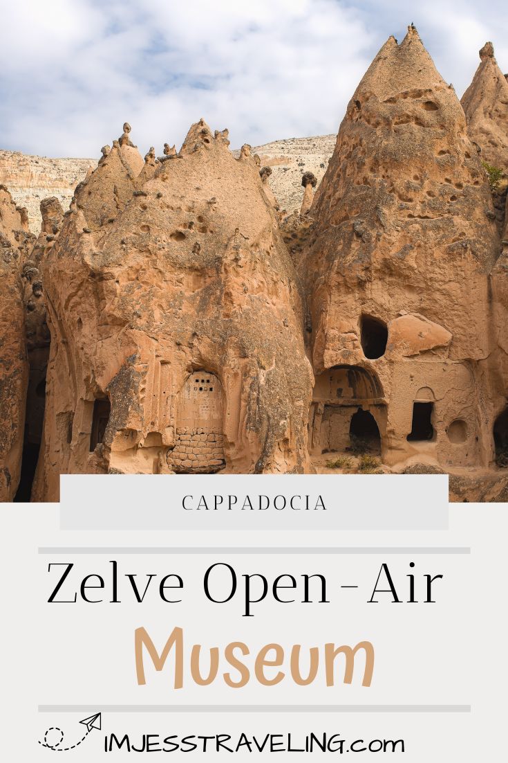 Zelve Open AIr Museum in Cappadocia, Turkey