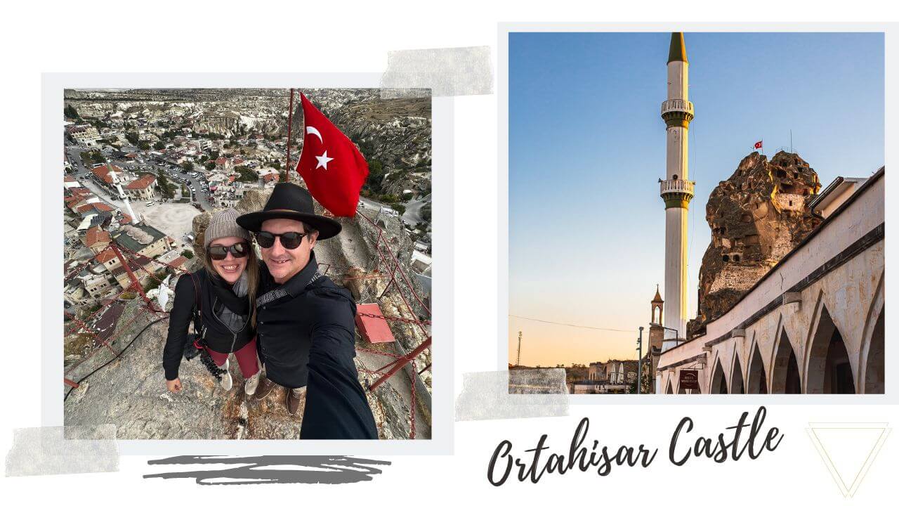 Ortahisar Castle Ortahisar Castle Viewpoint in Cappadocia<br>