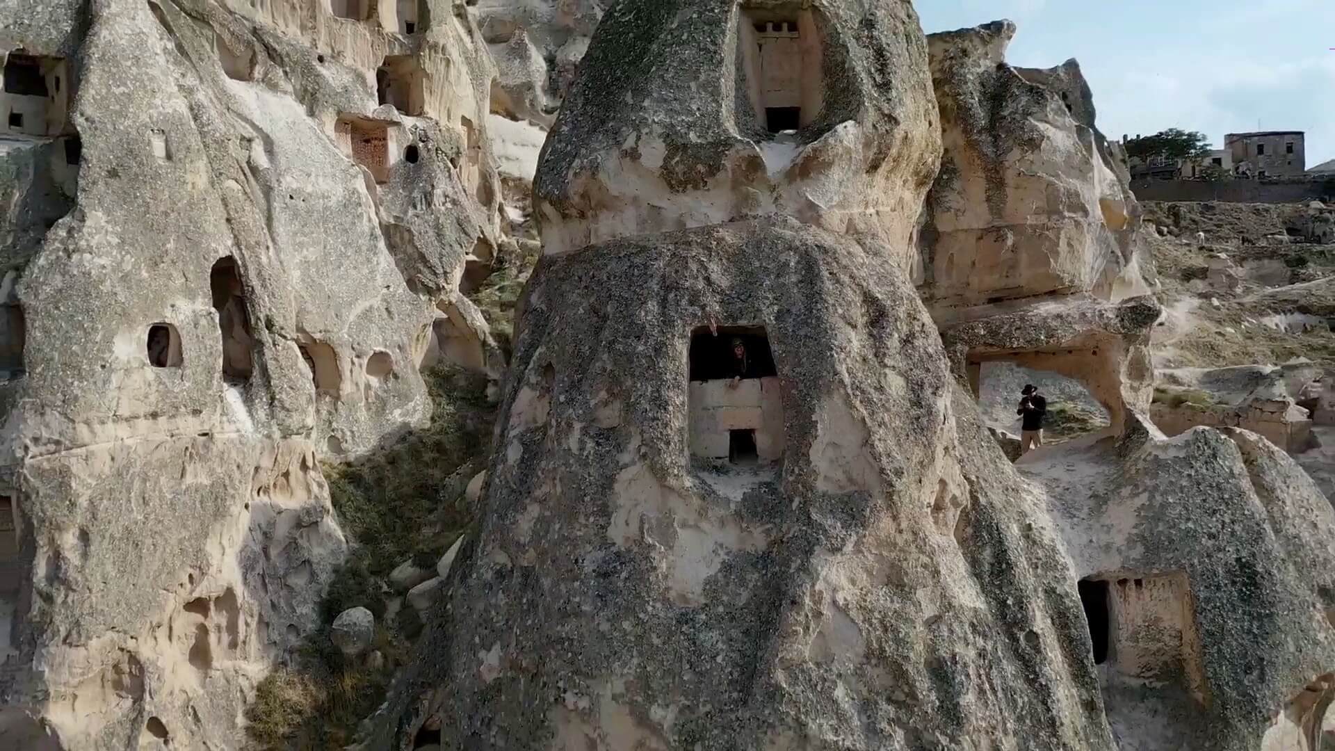 Im Jess Traveling inside a cave dwelling in Cappadocia 