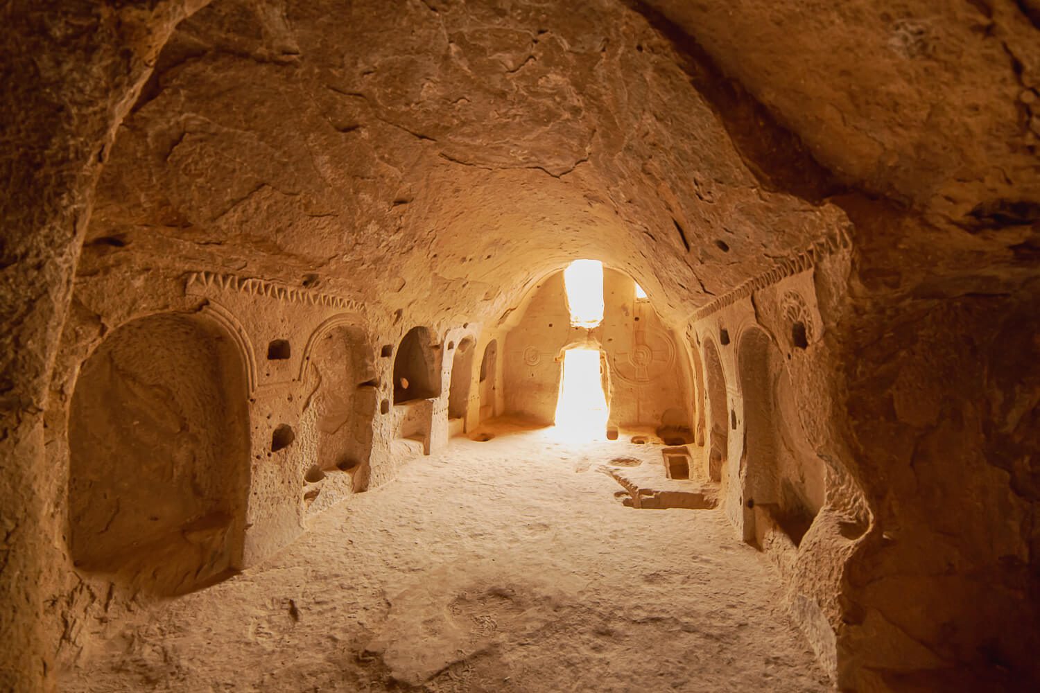 Church in Cappadocia Church in Zelve Open Air Museum