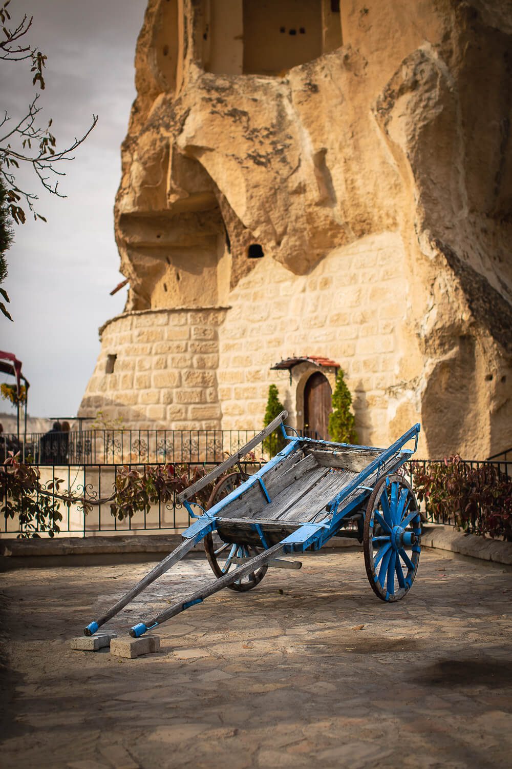 Uchisar Castle in Cappadocia, Turkey Uchisar Castle in Cappadocia, Turkey