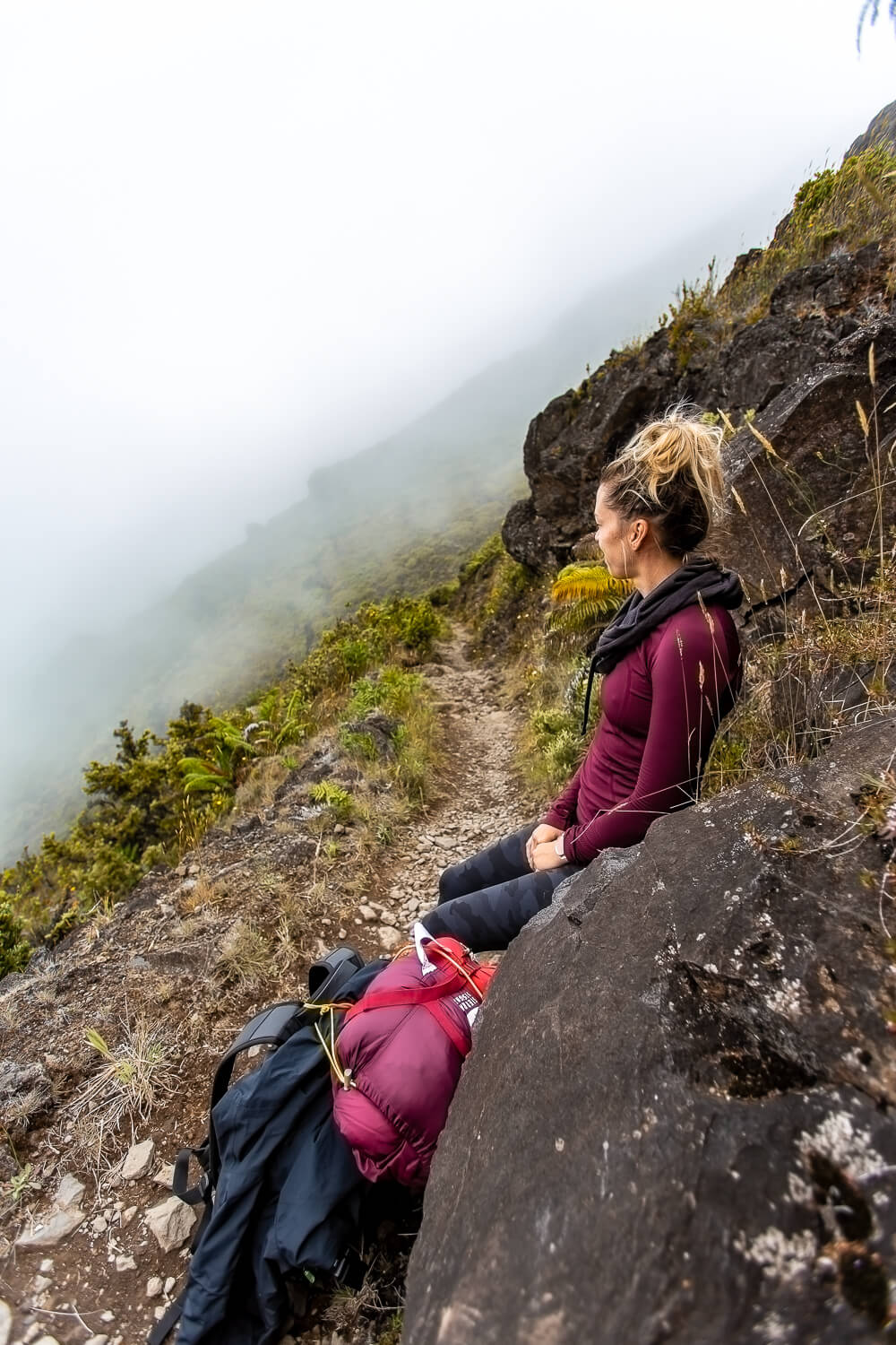 Im Jess Traveling Hiking on the Halemauu Trail Im Jess Traveling Hiking on the Halemauu Trail