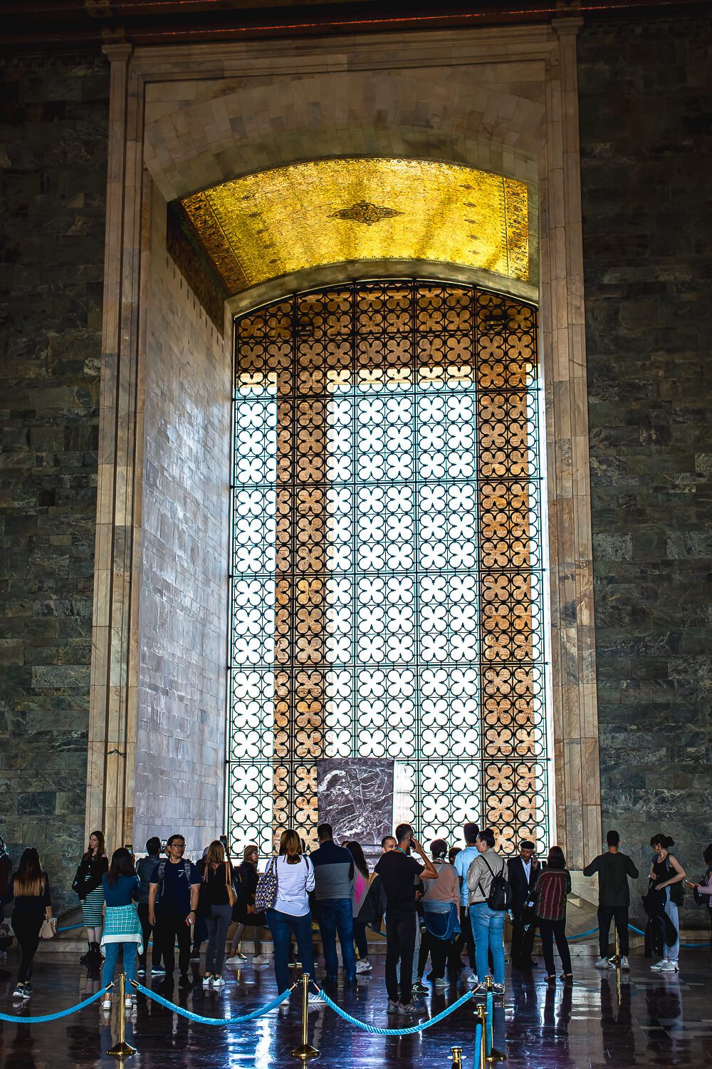 Inside of Antikabir Museum in Ankara