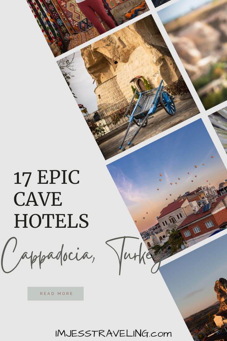 Best Cave Hotels in Cappadocia by I'm Jess Traveling