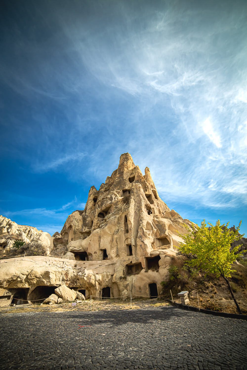 The Zelve Open Air Museum in Cappadocia<br>
