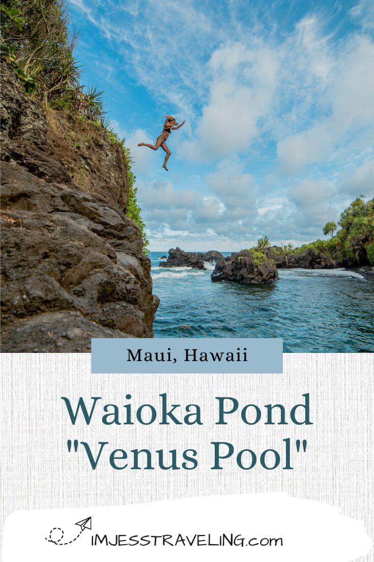 Waioka Pond aka Venus Pools in Maui