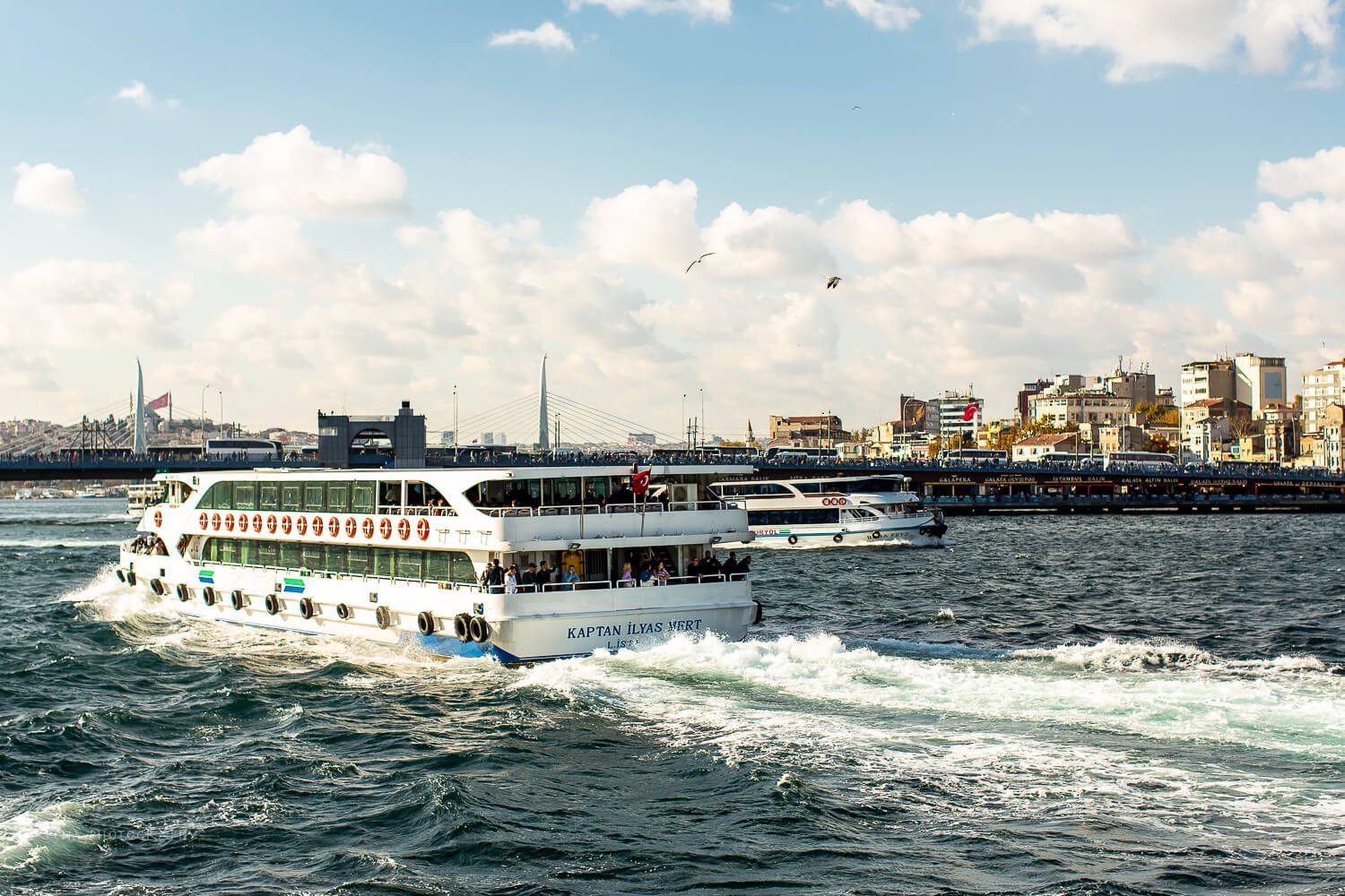 Ferry Ride in Istanbul