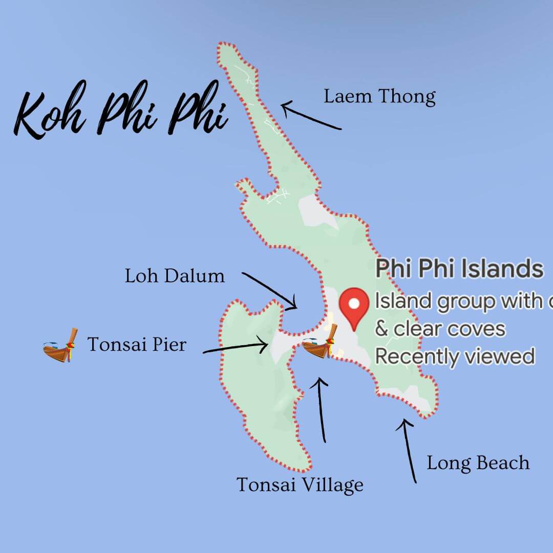 Best area to stay in Koh Phi Phi