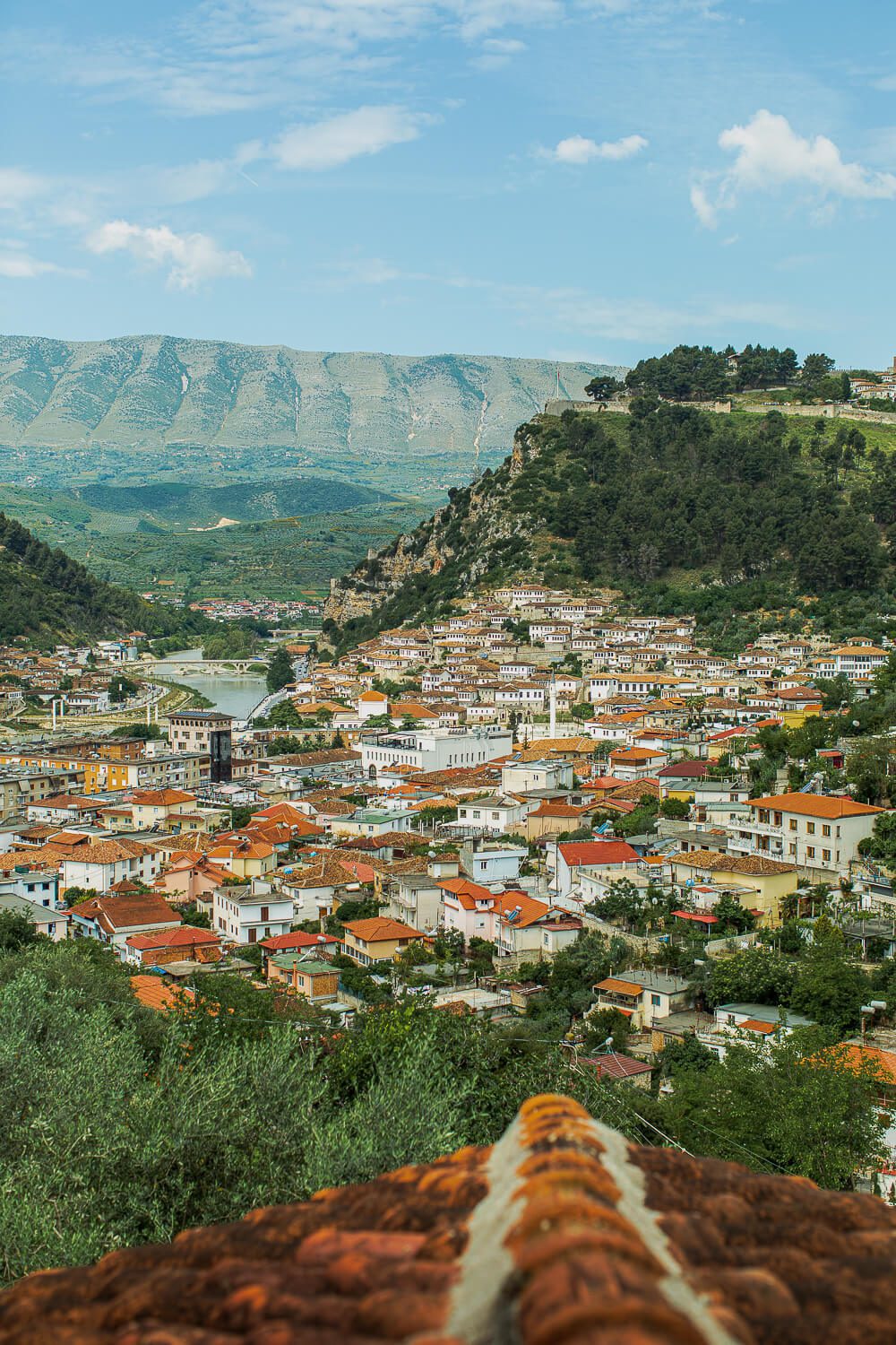 View of Berat from Above View of Berat from Above