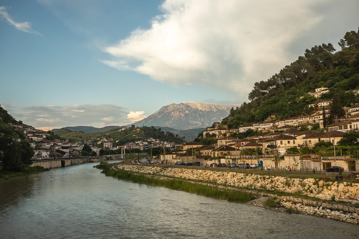 Osumi River in Berat