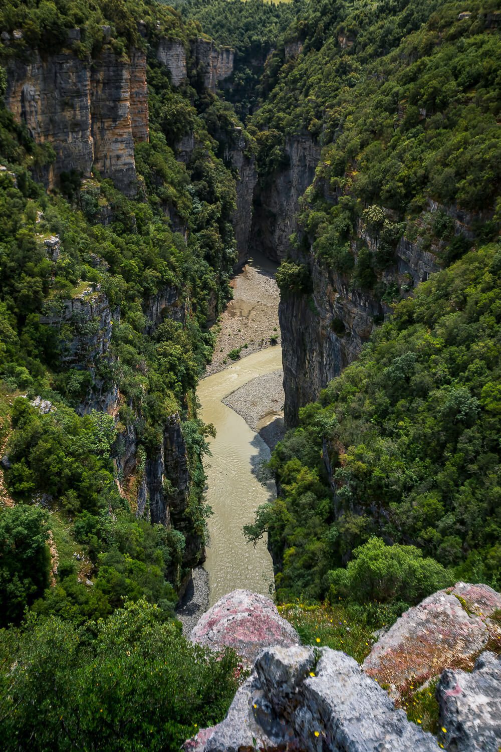 Osumi Canyon one of the best places to visit in Albania 