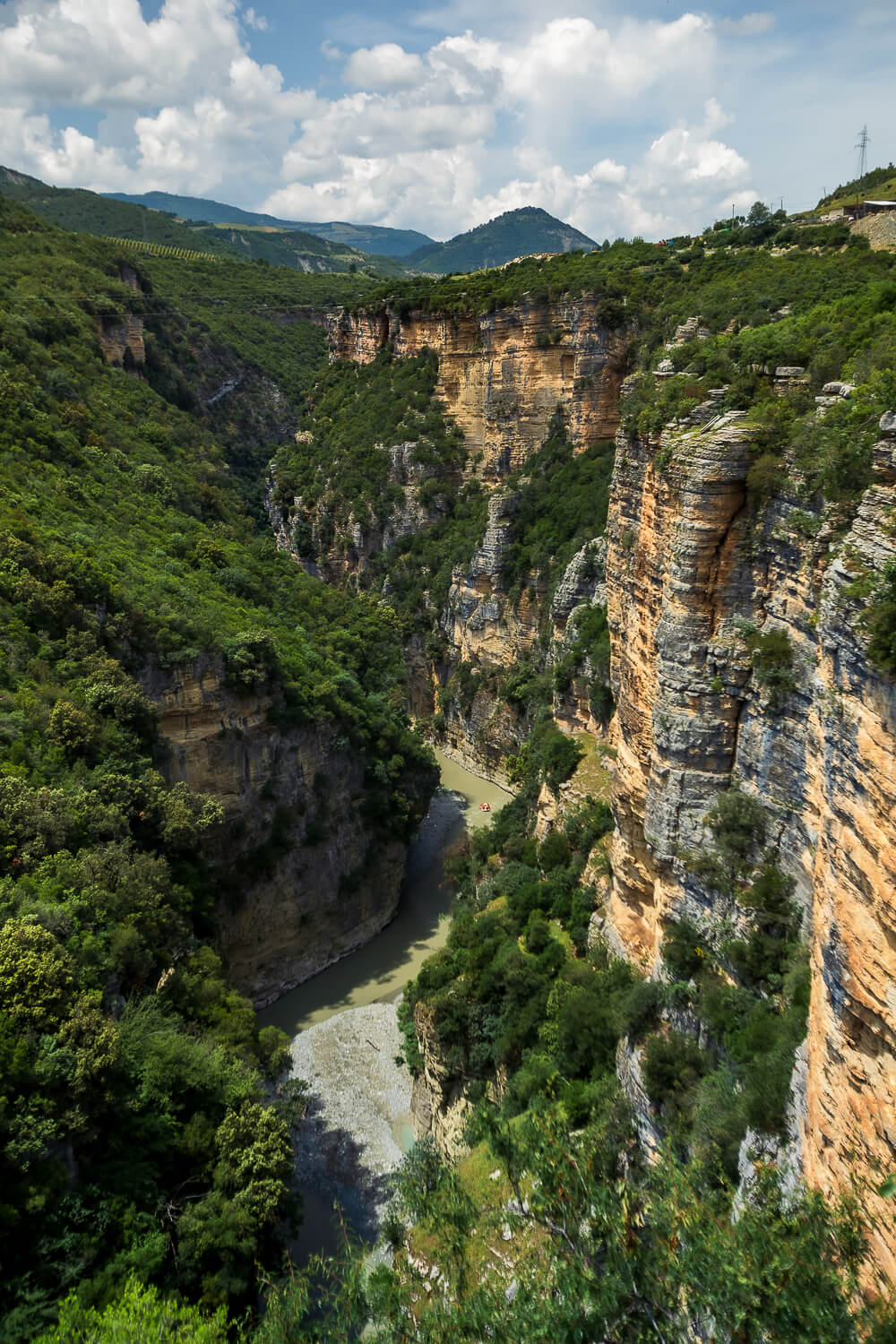 Osum Canyon in Albania