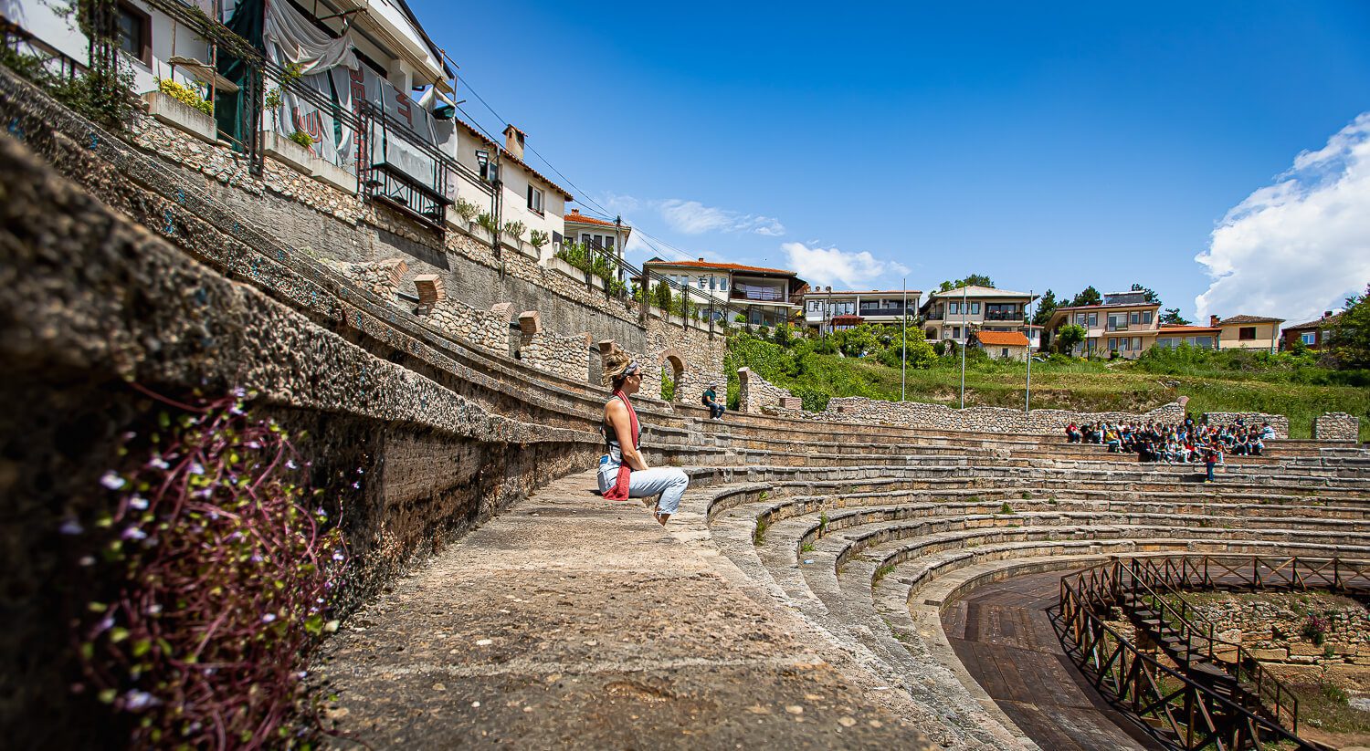 Im Jess Traveling at the classic amphitheater