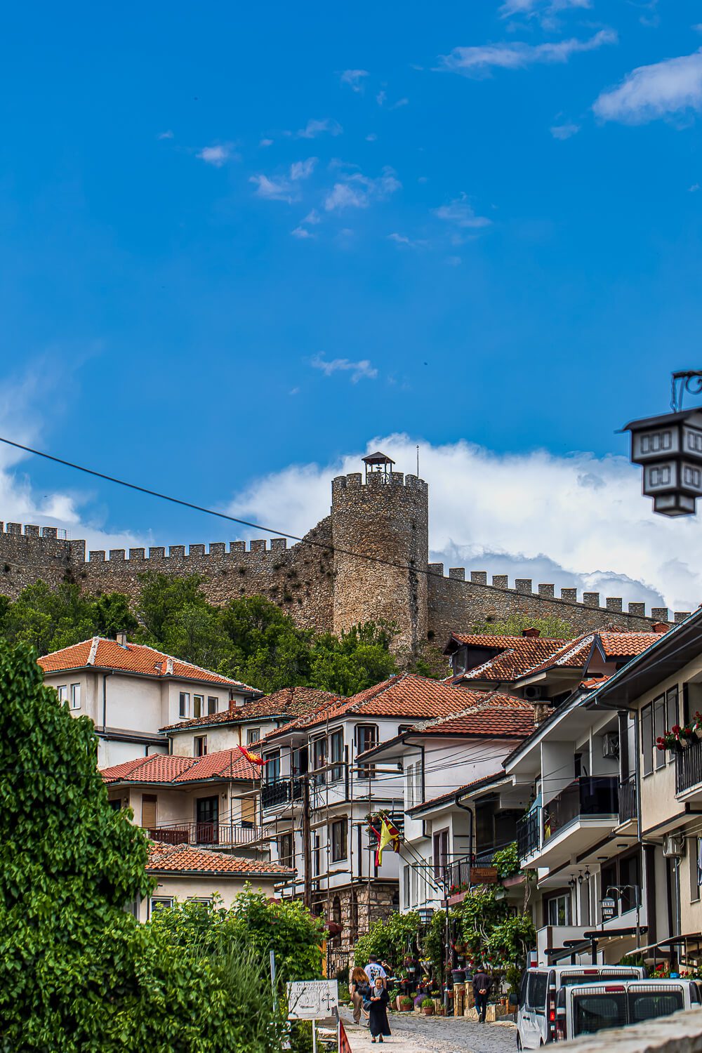 Samuels Fotress in Ohrid