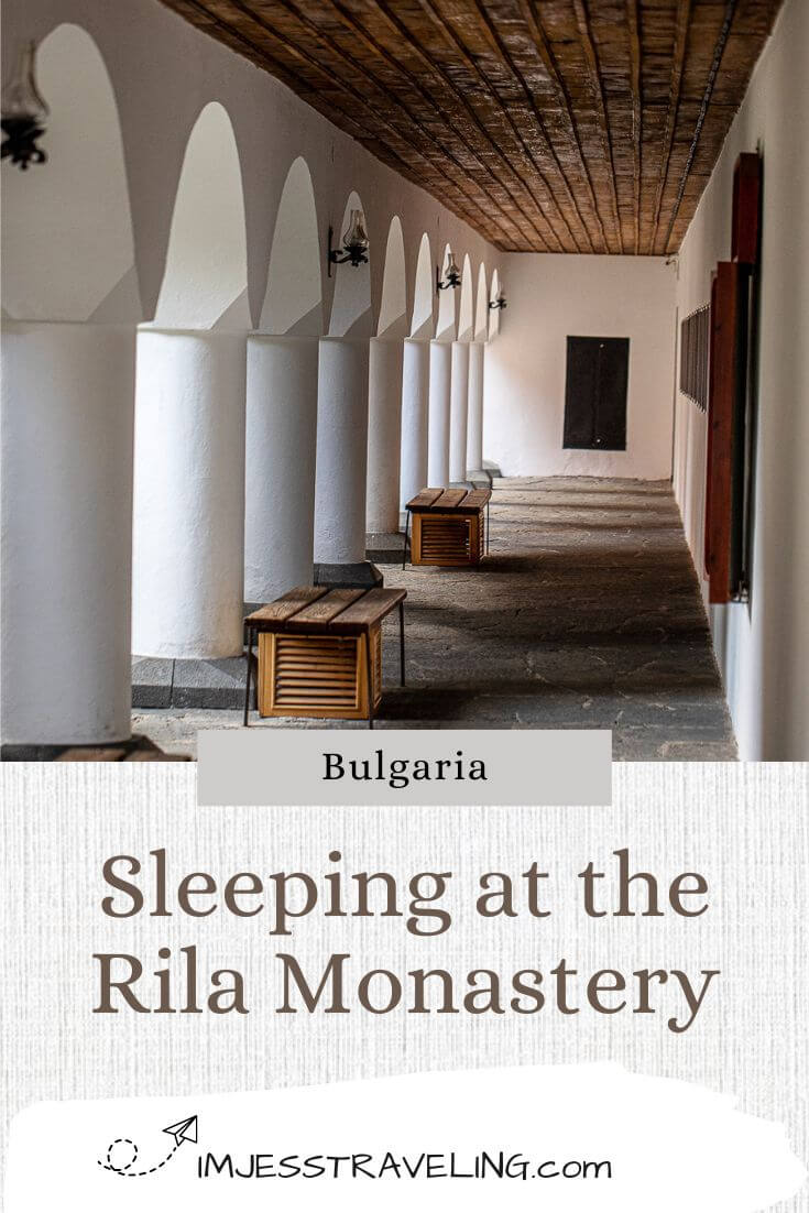 Sleeping Rila Monstery Staying at a monastery