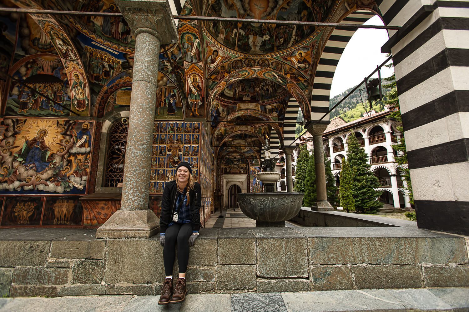 Staying at the Rila Monastery 