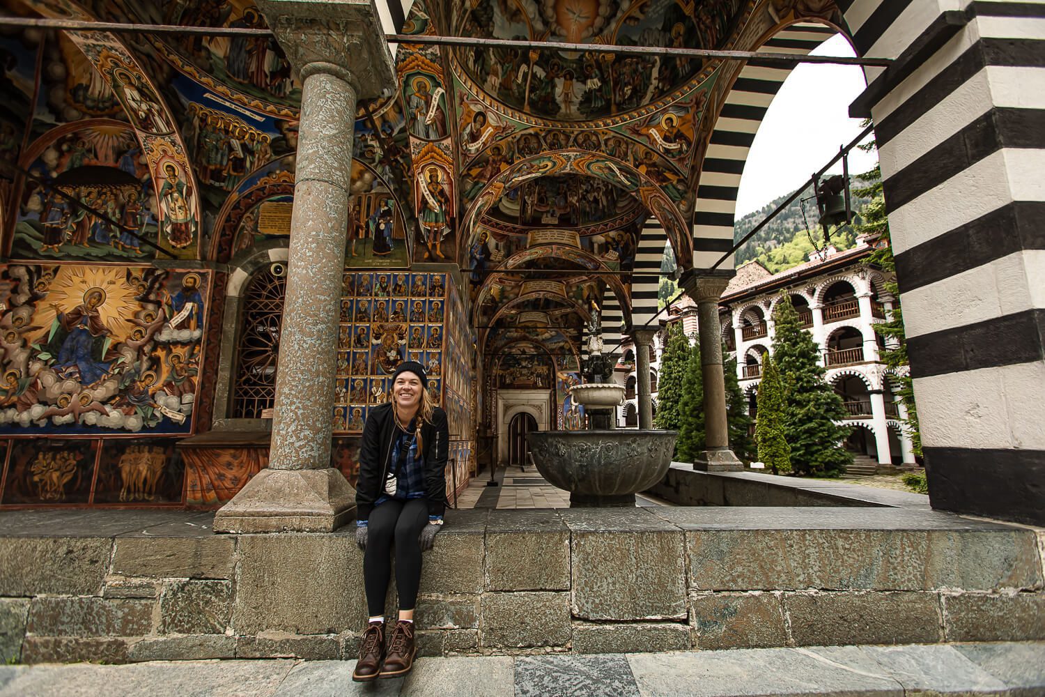 Staying at the Rila Monastery Staying at the Rila Monastery