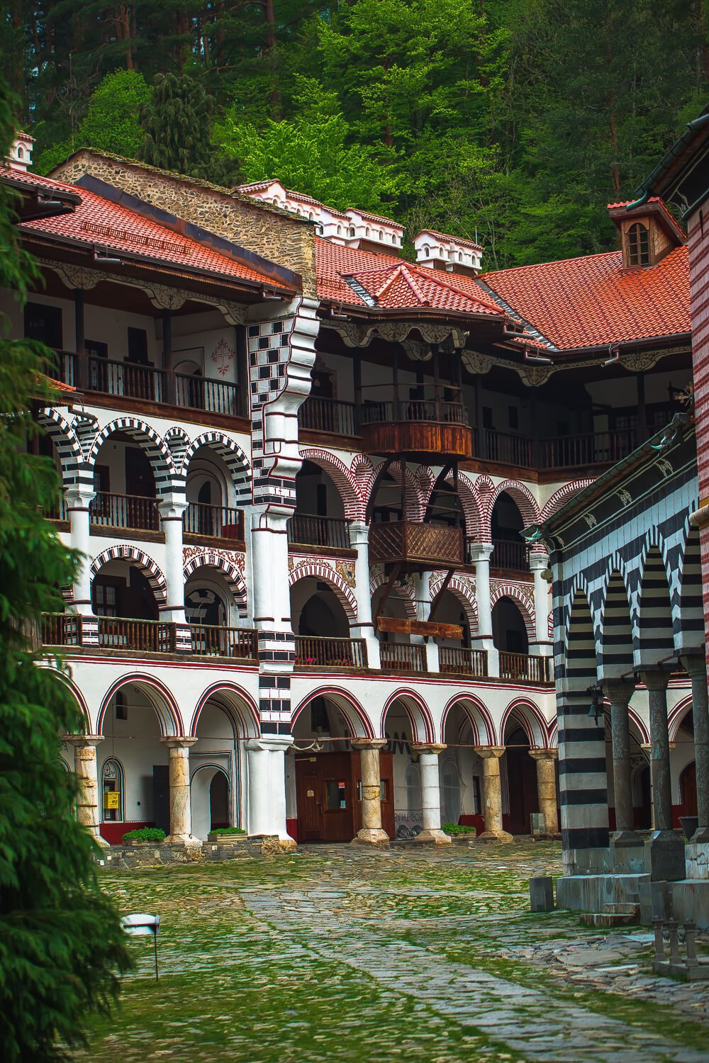 Spending the Night at the Rila Monastery Spending the Night at the Rila Monastery
