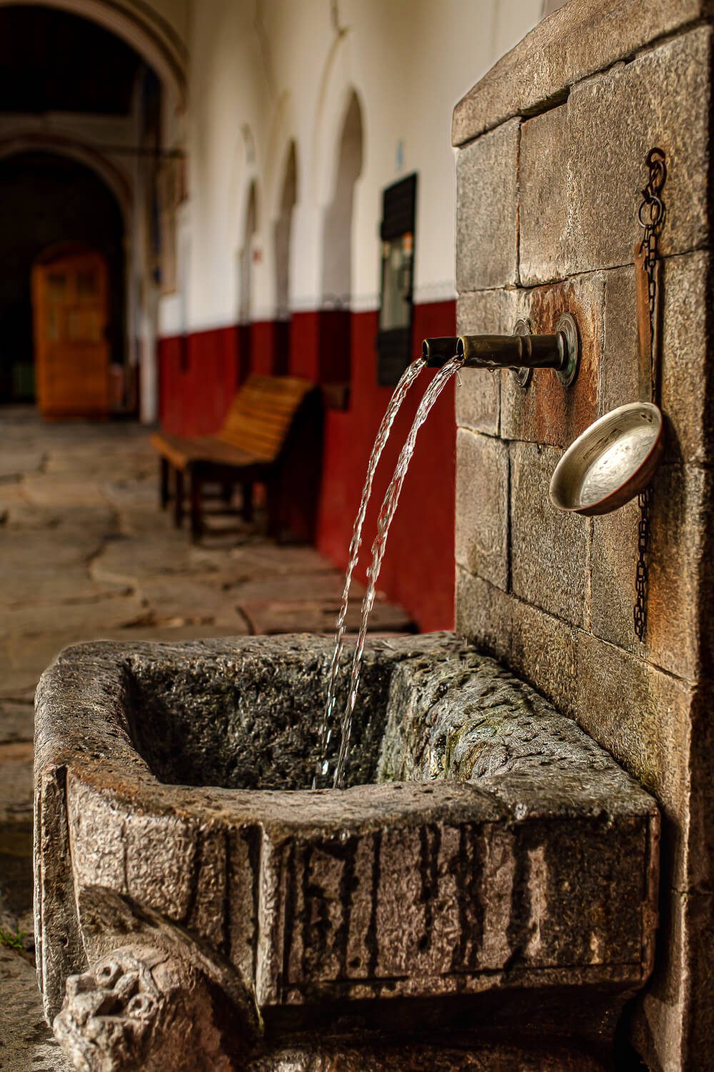 Rila Monastery water fountain