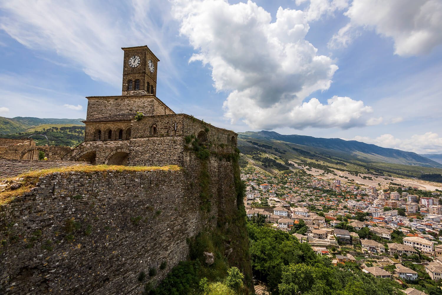 Gjirokaster Castle in Gjirokaster Gjirokaster Castle in Gjirokaster