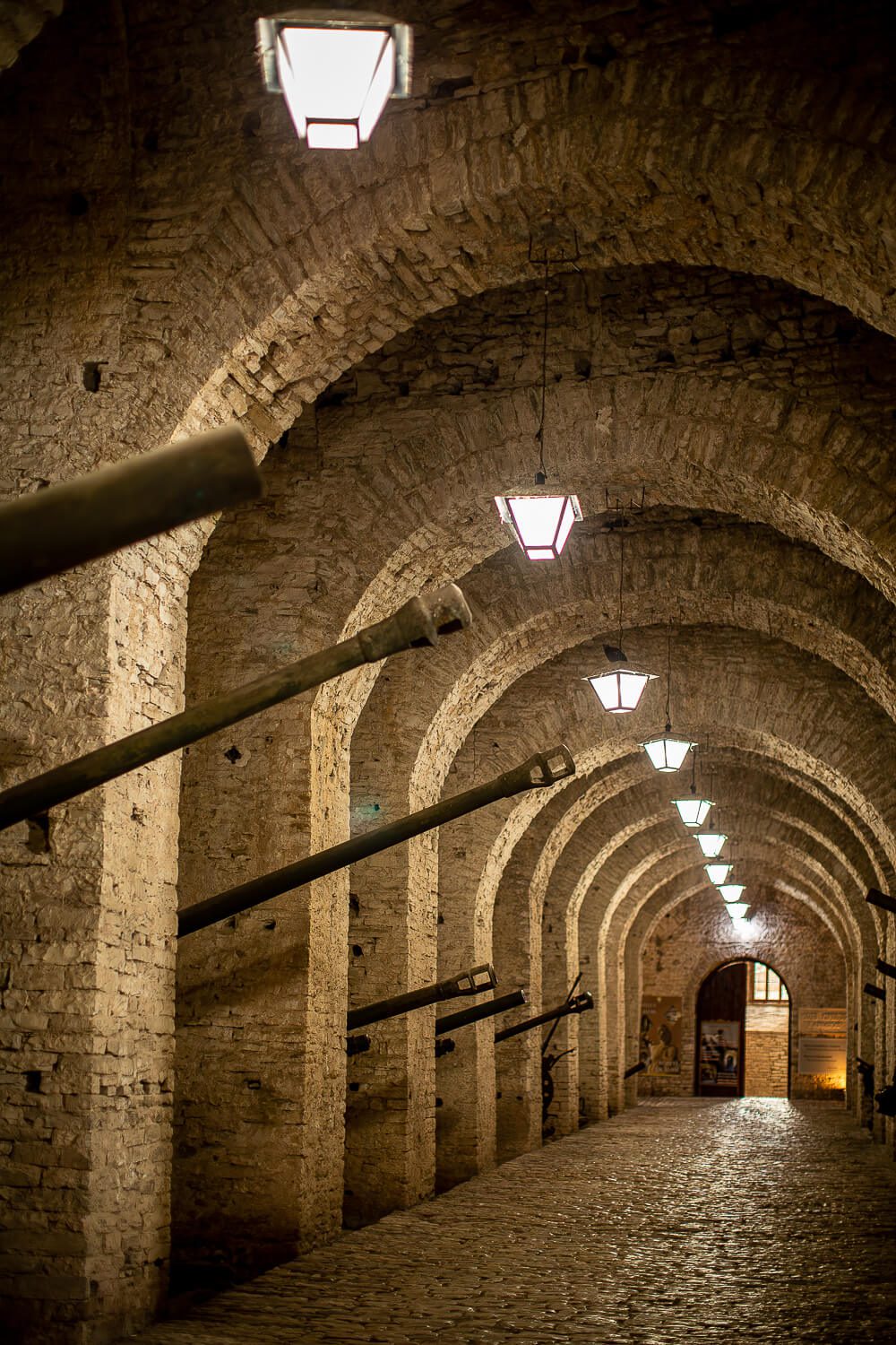 Inside Gjirokaster Castle