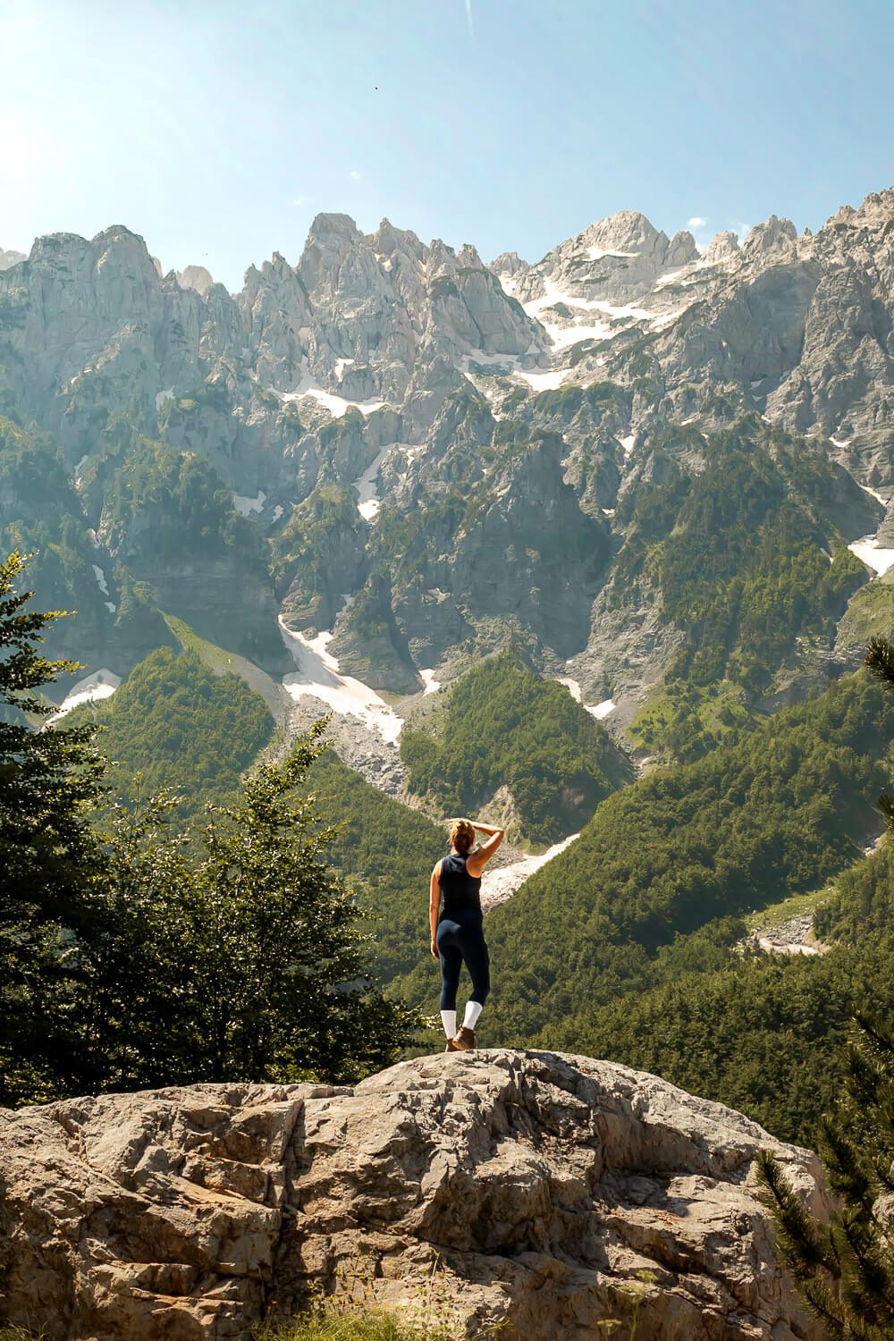 Views on the Thethi Valbone Trek