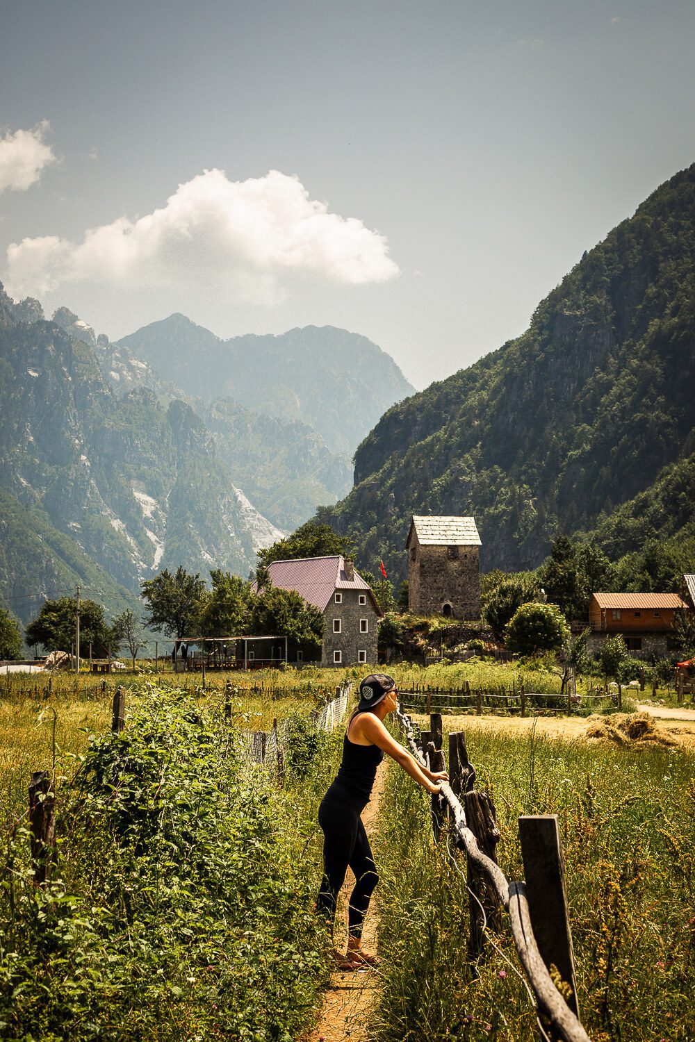Im Jess Traveling in Theth, Albania Im Jess Traveling in Theth, Albania