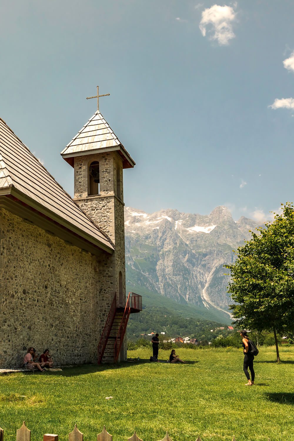 Theth Church in Theth Theth Church in Theth