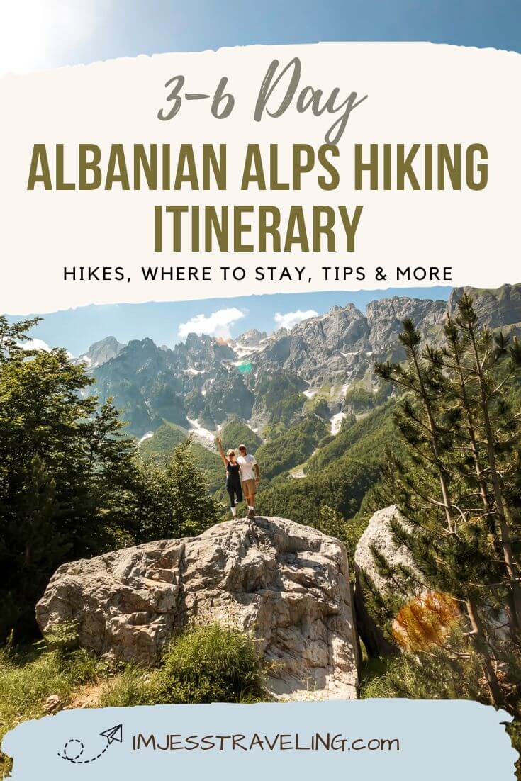Hiking the Albanian Alps
