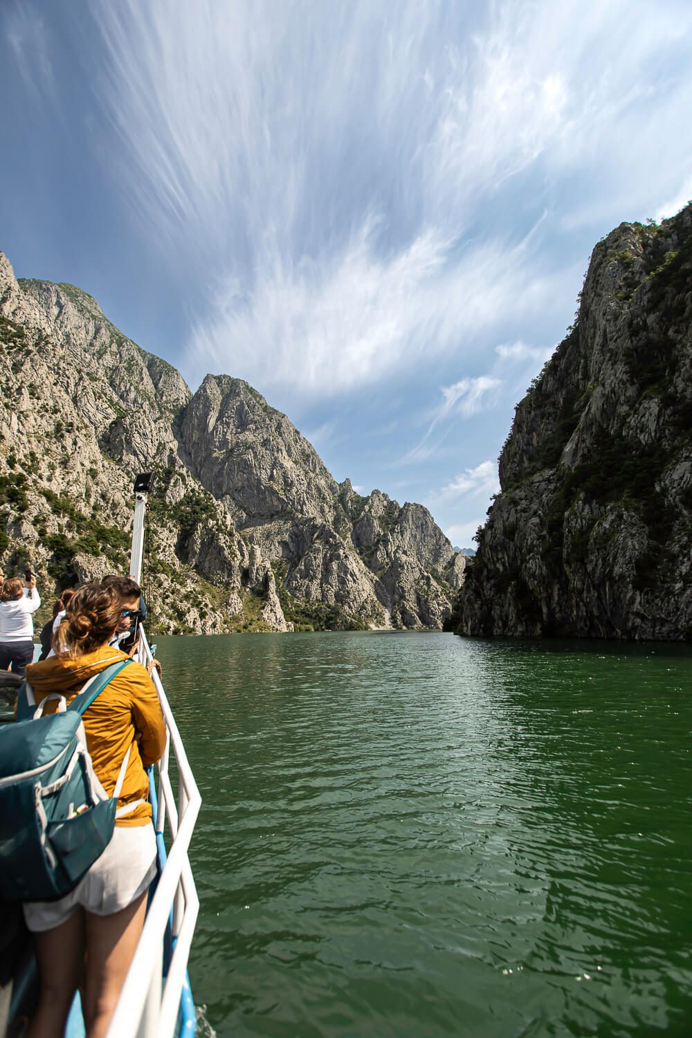 Ferry Ride on Lake Koman Ferry Ride on Lake Koman