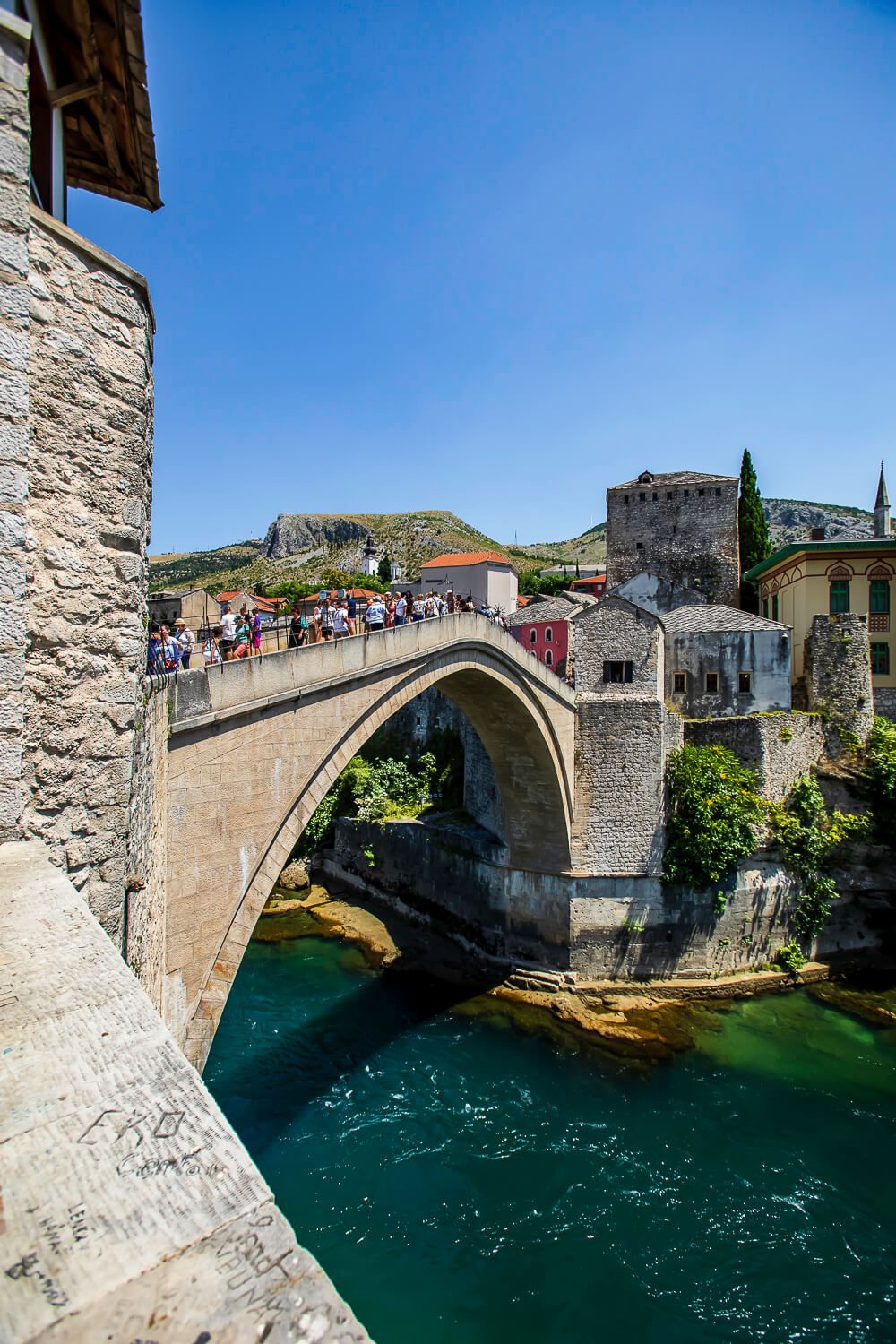 Stari Most or Old Bridge in Bosnia & Herzegovina