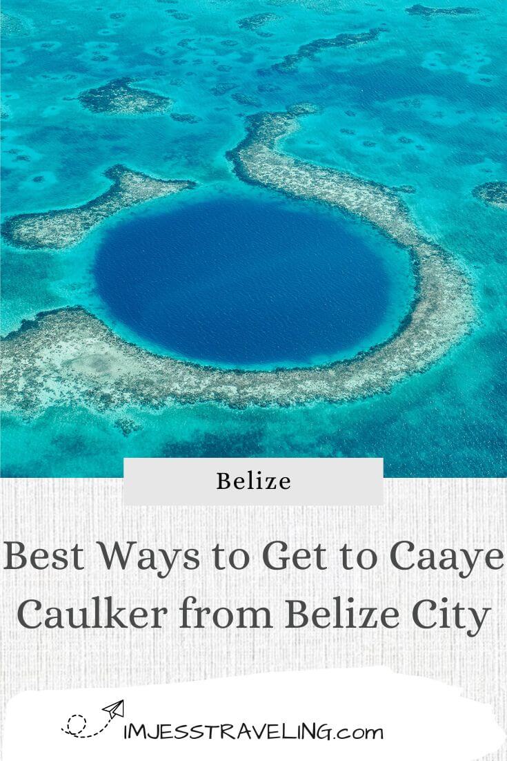 Belize City to Caye Caulker